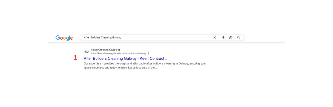 After Builders Cleaning Galway