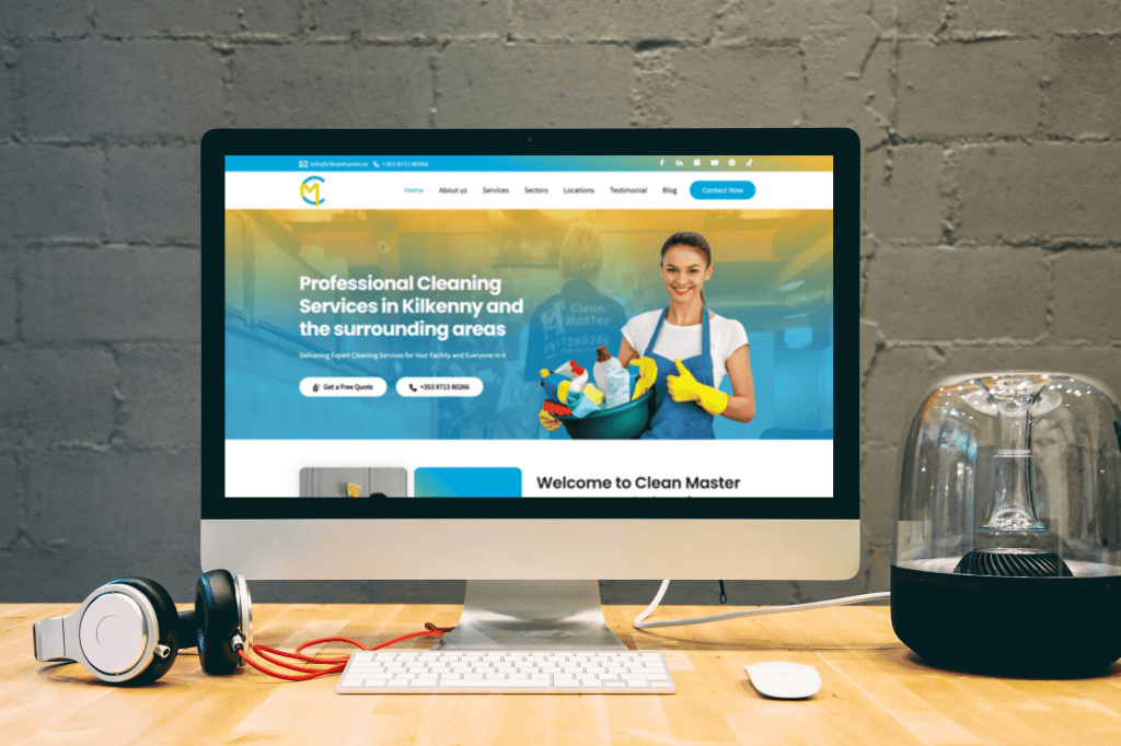 Clean Master provides expert commercial and residential cleaning in Kilkenny, Waterford and Carlow, using eco-friendly methods and trained staff to ensure every space is fresh, spotless, and welcoming.