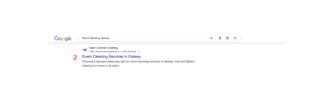 Event Cleaning Galway